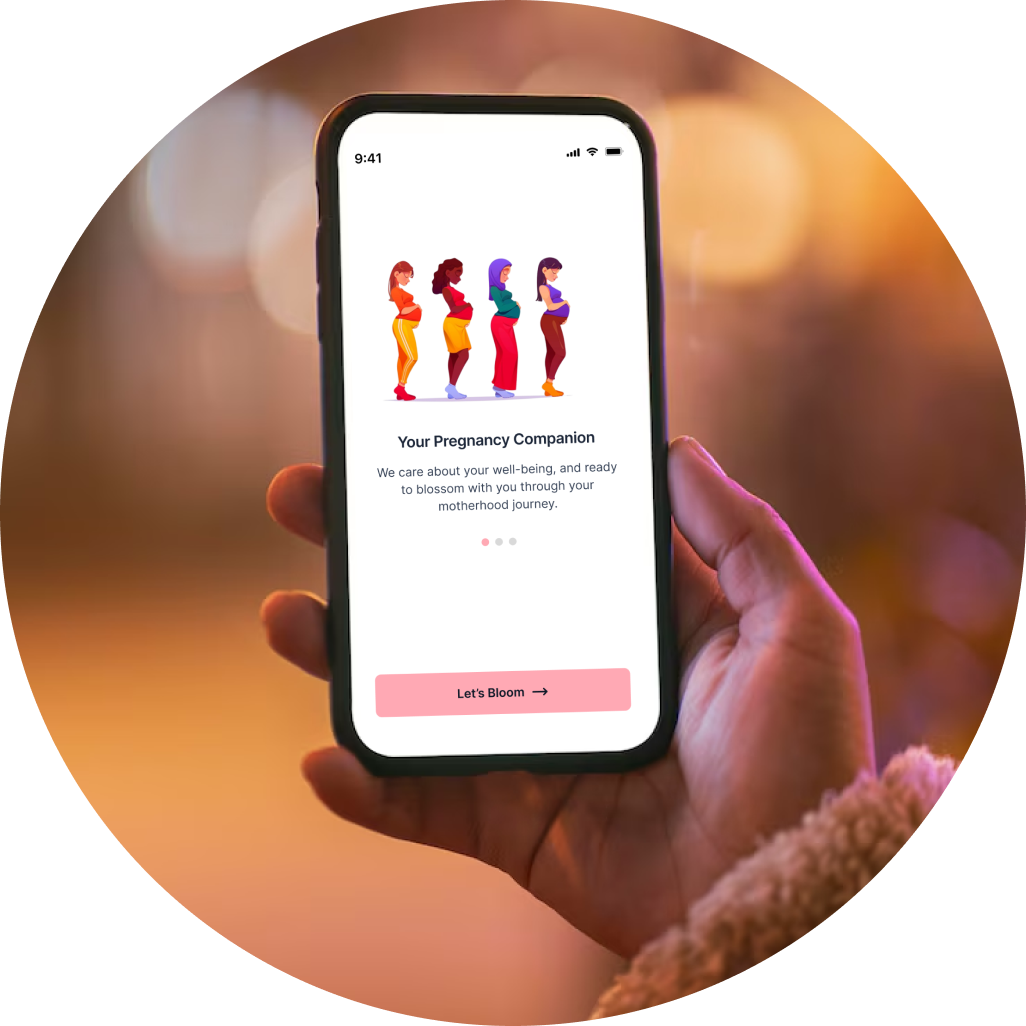 a bloom app image shown from mobile app